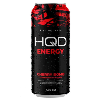 Напиток HQD Energy "Cherry bomb" 0.45л