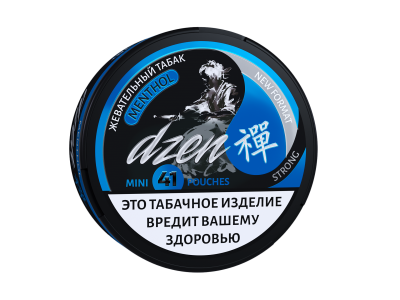 Купить Жевательный табак Dzen Mini Strong "Menthol" Жевательный табак Dzen Mini Strong "Menthol"